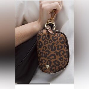Lululemon Athletica Brown Leopard belt bag